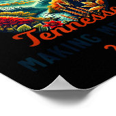 Poster Great Smoky Mountains Tennessee 2026 Geon Forge, V (Coin)