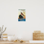 Poster Great Western Railway - Vers l'Irlande (Cuisine)