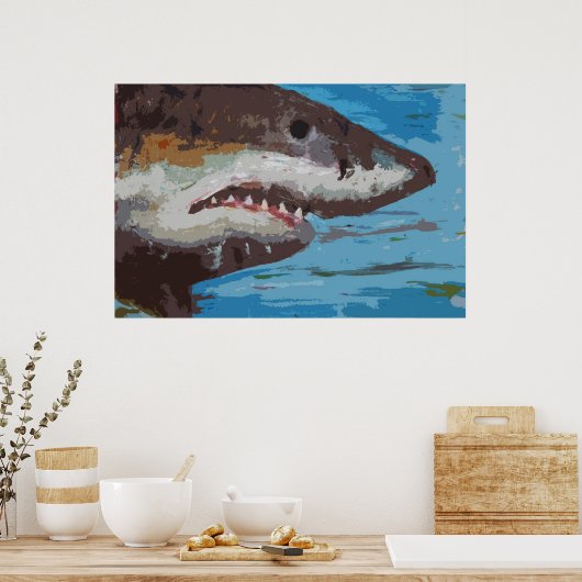Poster Great White (Cuisine)