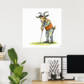 Poster Greatest Of All Time - Golf Art Print (Bureau à domicile)