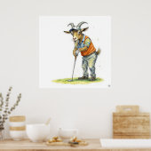 Poster Greatest Of All Time - Golf Art Print (Cuisine)