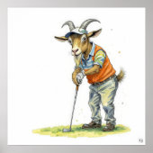 Poster Greatest Of All Time - Golf Art Print (Devant)