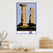 Poster Grèce (Cuisine)