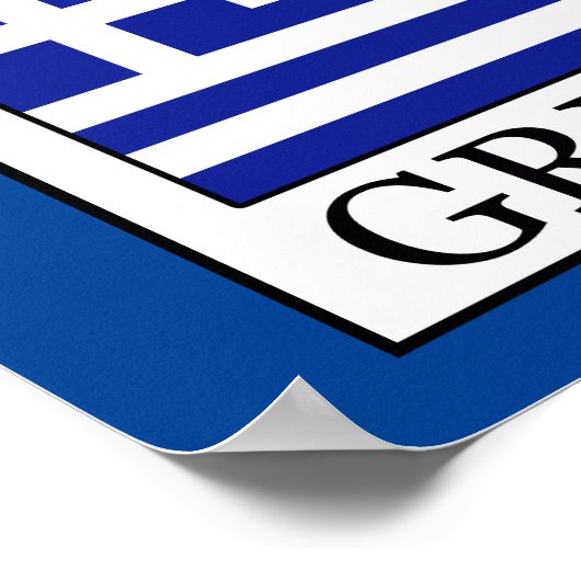 Poster Grèce (Coin)
