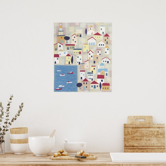 Poster Grèce (Cuisine)