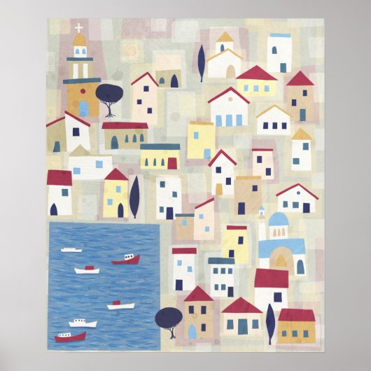 Poster Grèce (Devant)