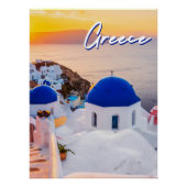 Poster Grèce (Devant)
