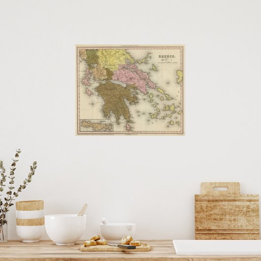 Poster Grèce 4 (Cuisine)