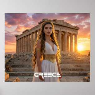 POSTER GRÈCE - ACROPOLE