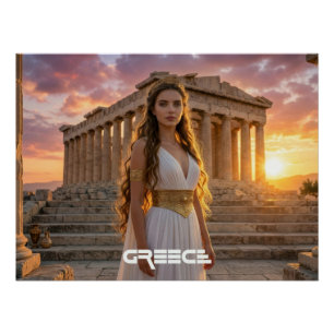 POSTER GRÈCE - ACROPOLE