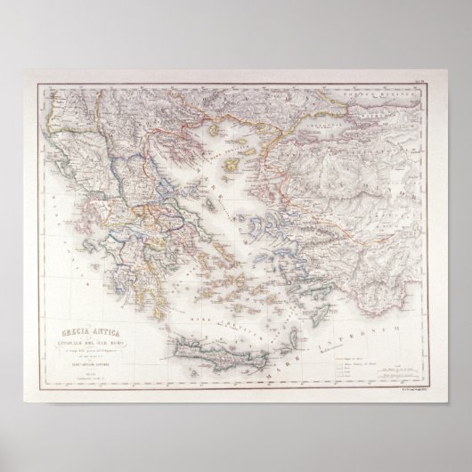 Poster Grèce antique (Devant)