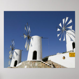 Poster GRÈCE, CRÈTE, province d'Iraklio, Ano Kera :