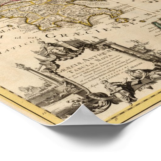 Poster Grèce et Macédoine (Coin)