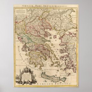 Poster Grèce et Macédoine