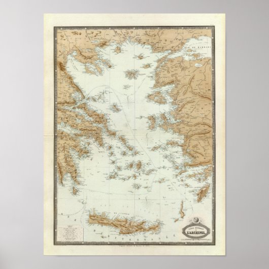 Poster Grèce et Turquie (Devant)