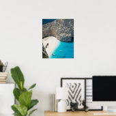 Poster GRÈCE, Îles ioniennes, ZAKYNTHOS, ÉPAVE (Bureau à domicile)