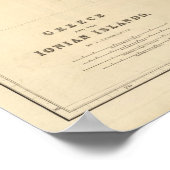 Poster Grèce, Ioniennes (Coin)