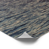 Poster Grèce, mer Egée horizon au coucher du soleil (Coin)