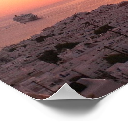 Poster Grèce - Mykonos - (Coin)