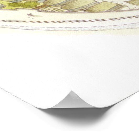 Poster Grèce. Polis (Coin)