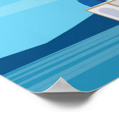 Poster Grèce Santorin (Coin)