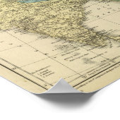 Poster Grèce, Turquie, Perse, Inde (Coin)