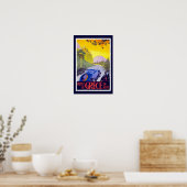 Poster Grece Vintage voyage (Cuisine)