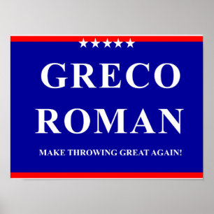 Poster Gréco-romain