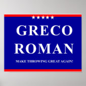 Poster Greco Roman (Devant)