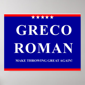 Poster Greco Roman