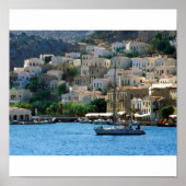 Poster greece island (Devant)