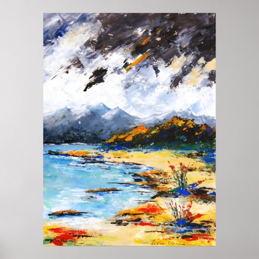 Poster Greece Landscapes (Devant)