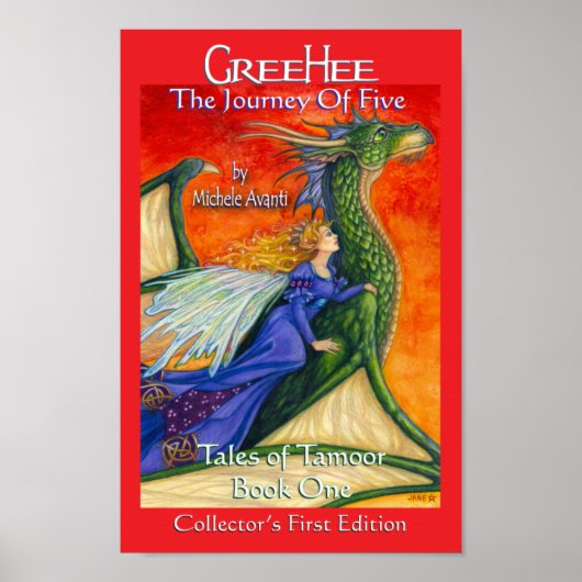 Poster GreeHee Le Dragon & Fairy Princess Loni (Devant)