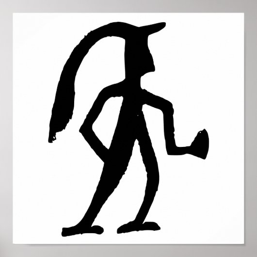 Poster GREEJACK | Talisman d'art primitif de la grotte de (Devant)