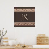 Poster Greek Key (Cuisine)