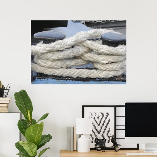 Poster Gréement de bateau (Bureau à domicile)