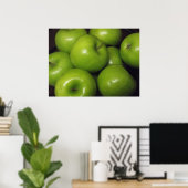 Poster Green Apple (Thuiskantoor)