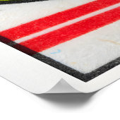 Poster Green Carp Fish - Matchbox Print - Czech Wall Art (Coin)