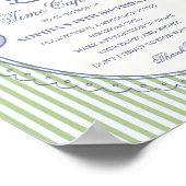 Poster Green Coquette Bow Rocking Horse Time Capsule (Coin)