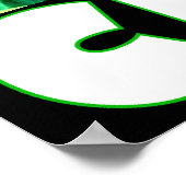 POSTER GREEN CRACK (Coin)