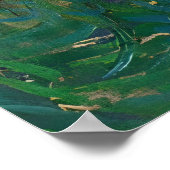 Poster Green Field Vincent van Gogh (Coin)