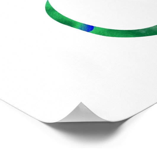 Poster Green Gecko (Coin)