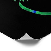 Poster Green Gecko (Coin)