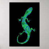 Poster Green Gecko (Devant)