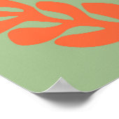 Poster Green Matisse (Coin)