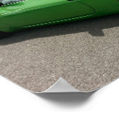 Poster Green Nissan 350Z aux Nationals Modifiés 2015. (Coin)