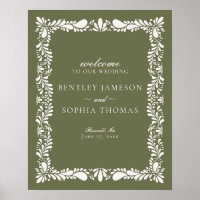 Green Talavera Carreaux Espagne Fiesta Mariage Bie