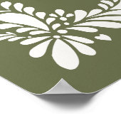 Poster Green Talavera Carrelage Fiesta Anniversaire Fête (Coin)