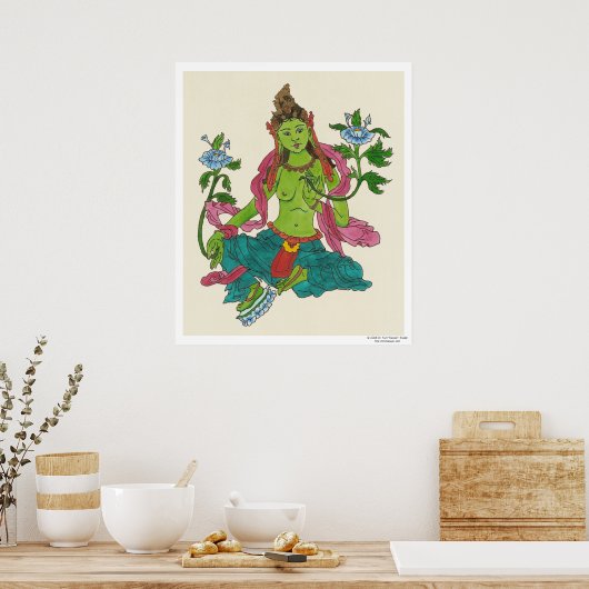 Poster Green Tara (Cuisine)