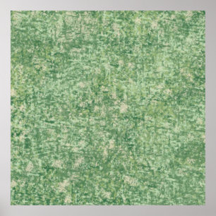 Poster Green Textured Arrière - plan par Shirley Taylor